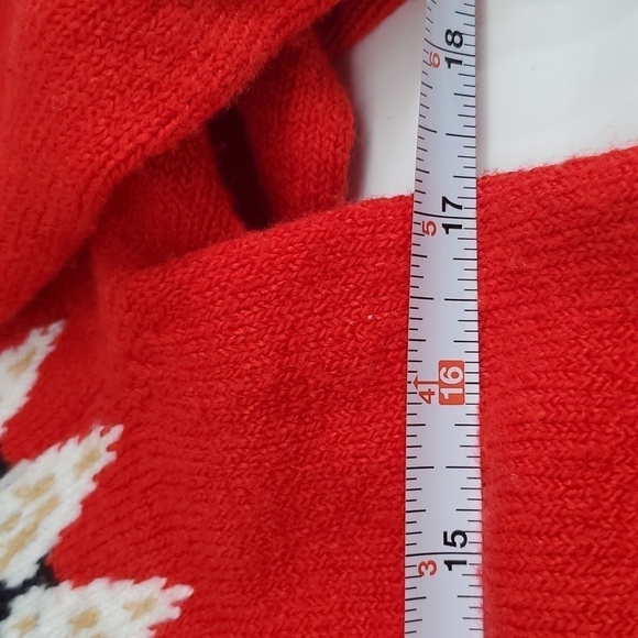 Charter Club Fair Isle Mock Turtleneck Sweater Small - Picture 9 of 9